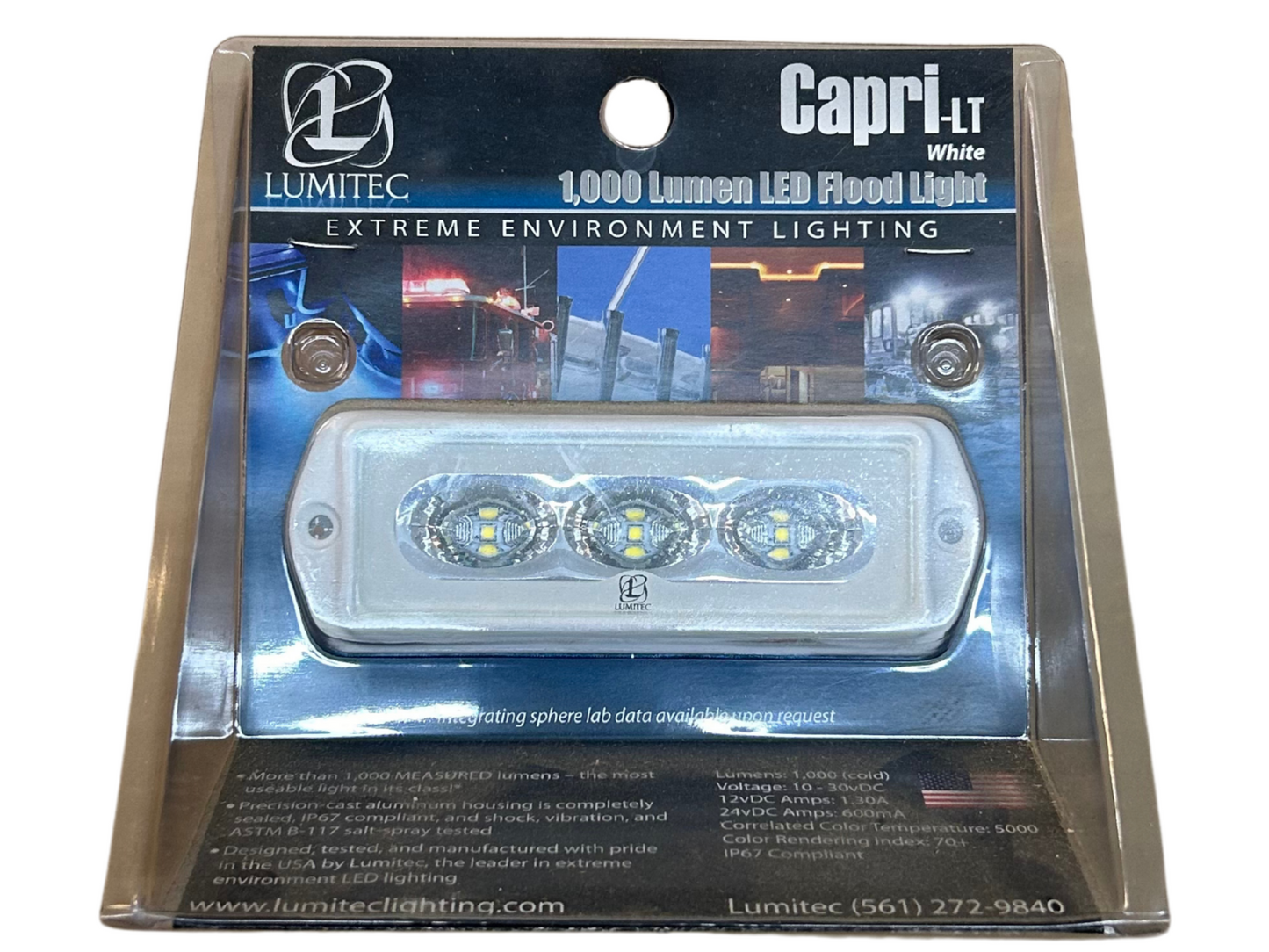 Lumitec Capri-LT 1000 Lumen LED Flood Light