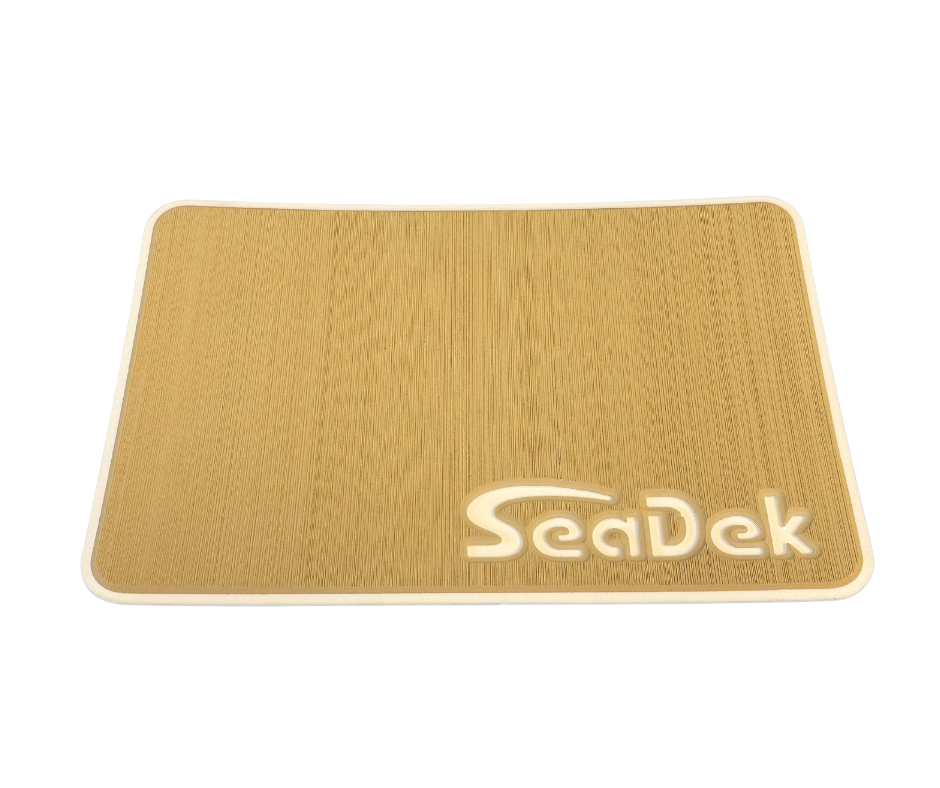 Next Level SeaDek® Cooler Pad Camel over Beach Sand (SeaDek® Logo)