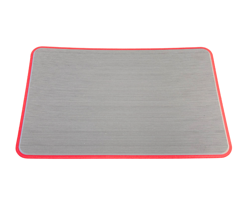 Next Level SeaDek® Cooler Pad Storm Gray over Ruby Red