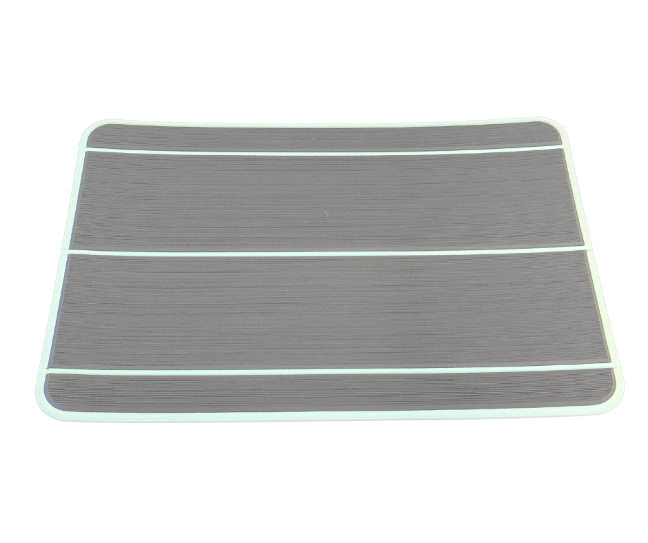 Next Level SeaDek® Cooler Pad Storm Gray over Seafoam Green (Teak Lines)