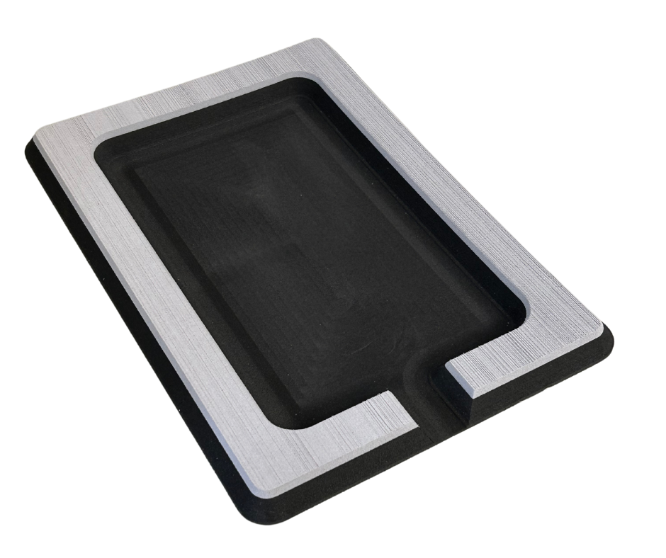 Next Level SeaDek® Dash Pad Storm Gray over Black 13mm