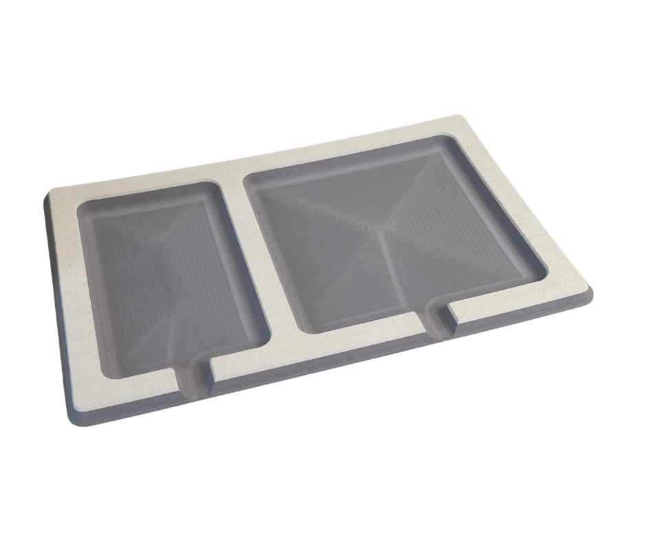 Next Level SeaDek® Double Dash Pad Cool Gray over Storm Gray 13mm