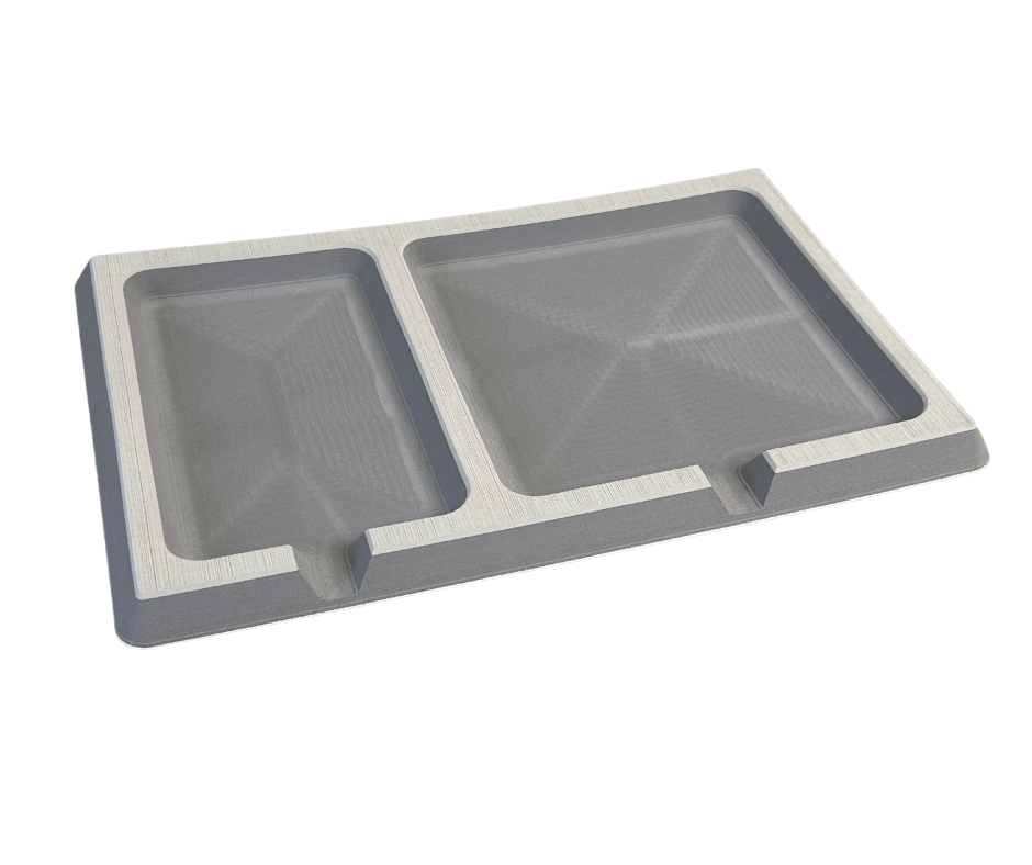 Next Level SeaDek® Double Dash Pad Cool Gray over Storm Gray 20mm