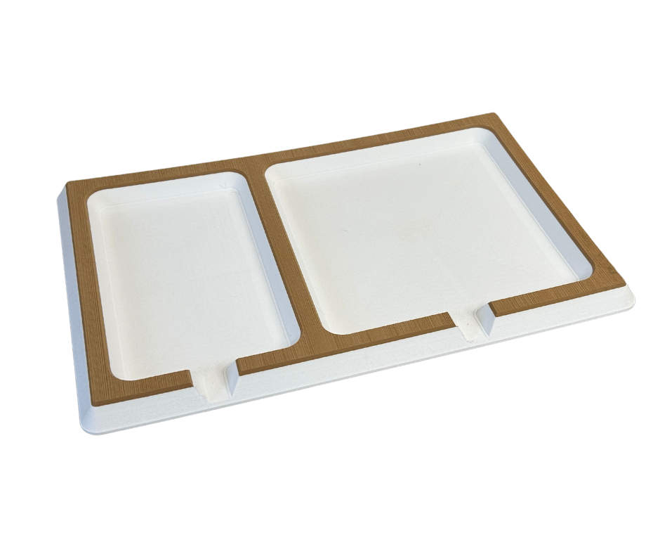 Next Level SeaDek® Double Dash Pad Mocha over White 20mm