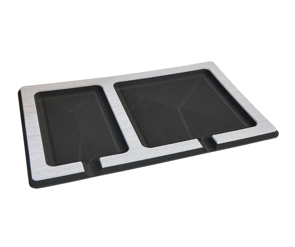Next Level SeaDek® Double Dash Pad Storm Gray over Black 13mm