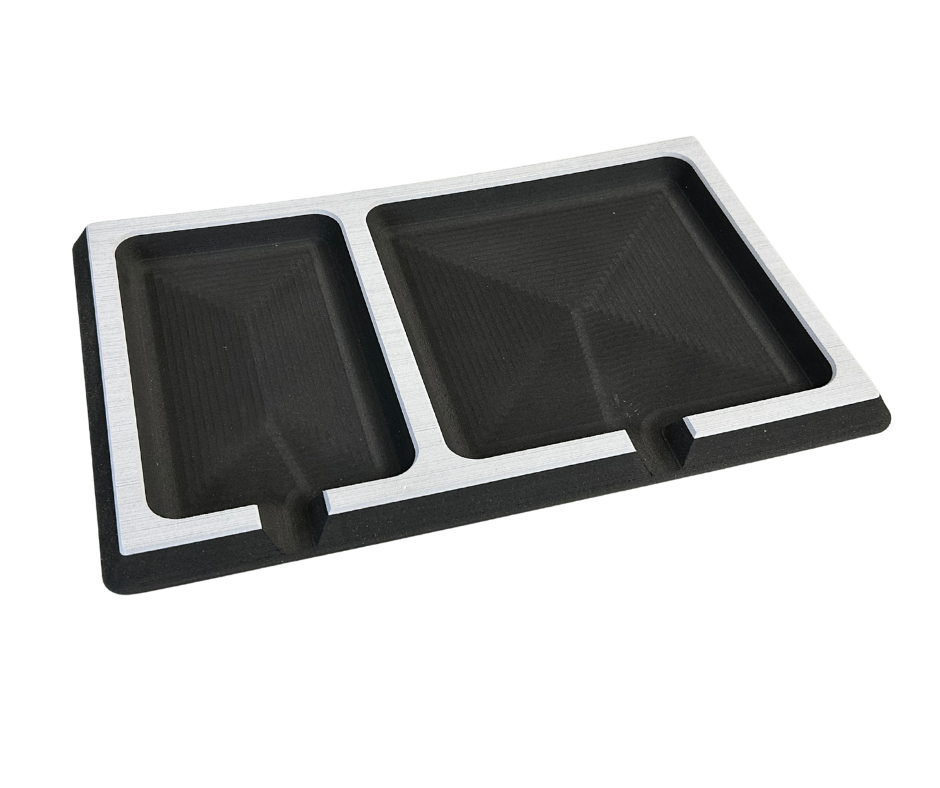 Next Level SeaDek® Double Dash Pad Storm Gray over Black 20mm