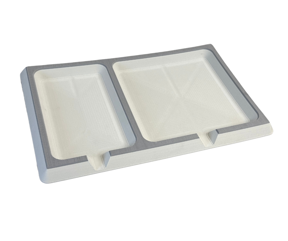 Next Level SeaDek® Double Dash Pad Storm Gray over Cool Gray 20mm