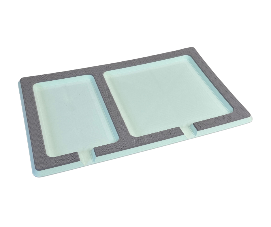 Next Level SeaDek® Double Dash Pad Storm Gray over Seafoam Green 13mm