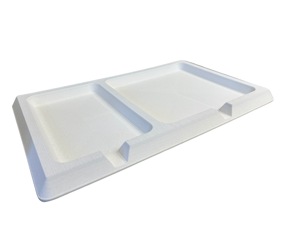 Next Level SeaDek® Double Dash Pad White over White