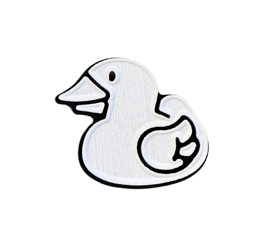 Next Level SeaDek® Duck White over Black