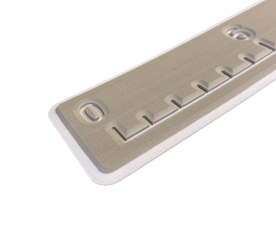 Next Level SeaDek® Fish Ruler Terra over Mica