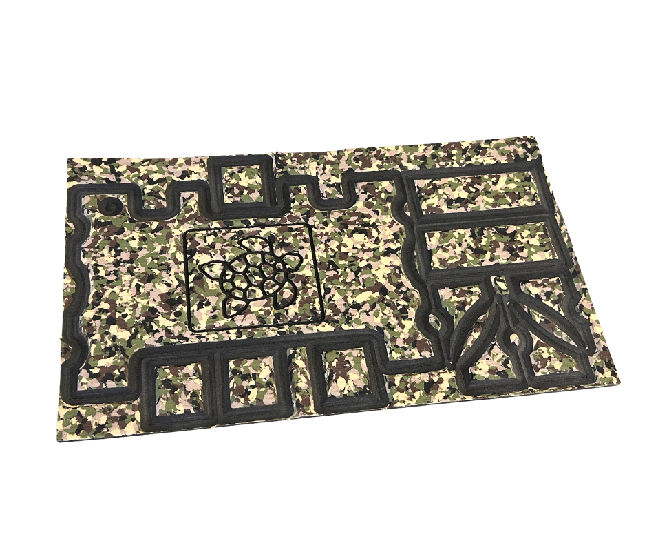 Next Level SeaDek® TurtleBox Kit Army Camo over Black (Turtle)