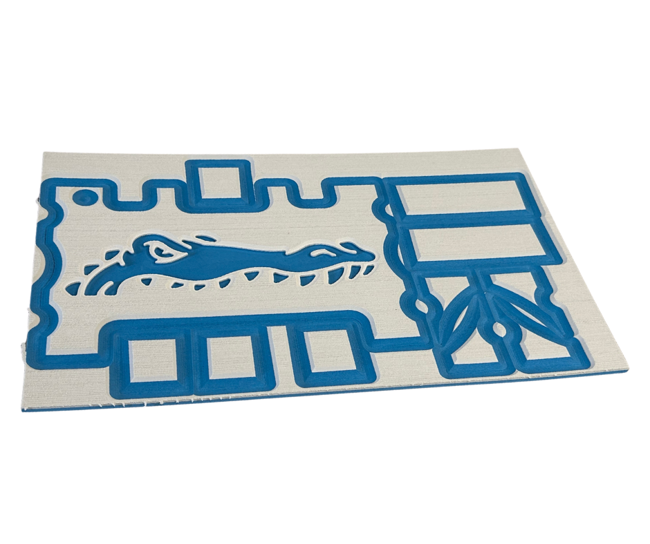 Next Level SeaDek® Turtle Box Kit Cool Gray over Teal (Gator)