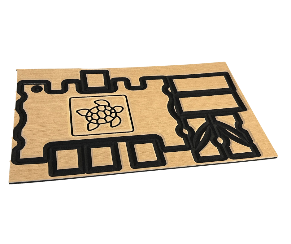 Next Level SeaDek® Turtle Box Kit Dune over Black (Turtle)