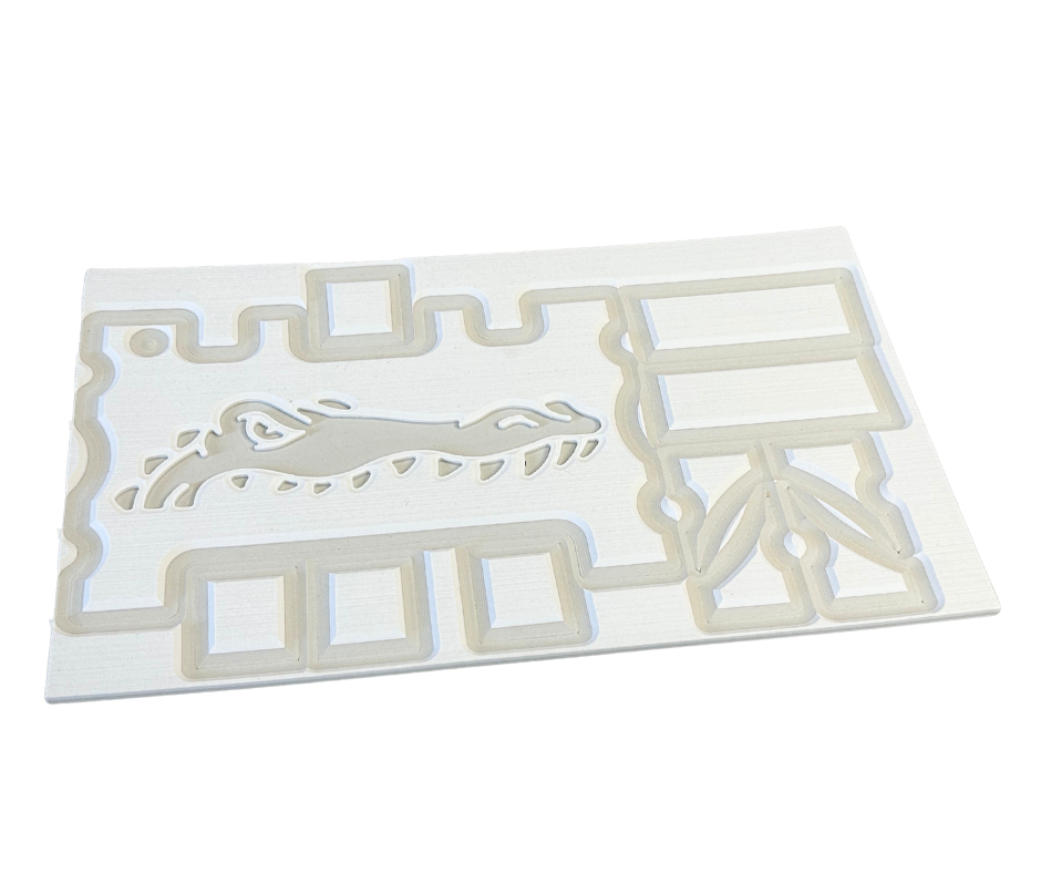 Next Level SeaDek® Turtle Box Kit White over Cool Gray (Gator)