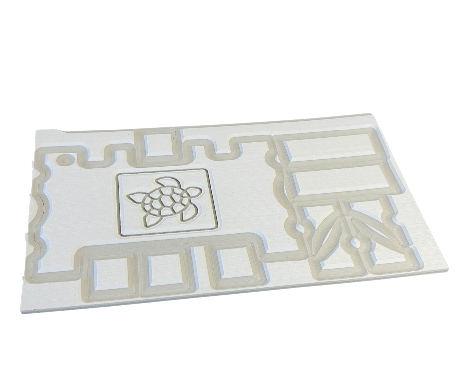 Next Level SeaDek® Turtle Box Kit White over Cool Gray (Turtle)