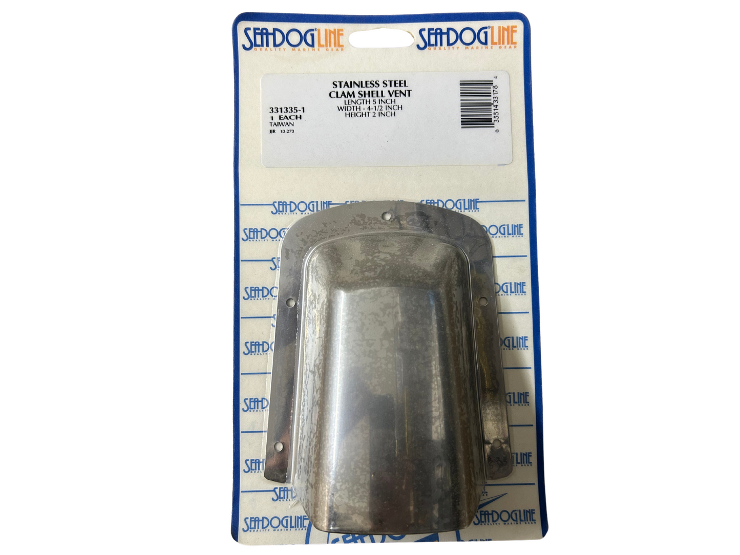 Sea-Dog Line Stainless Steel Clamshell Vent