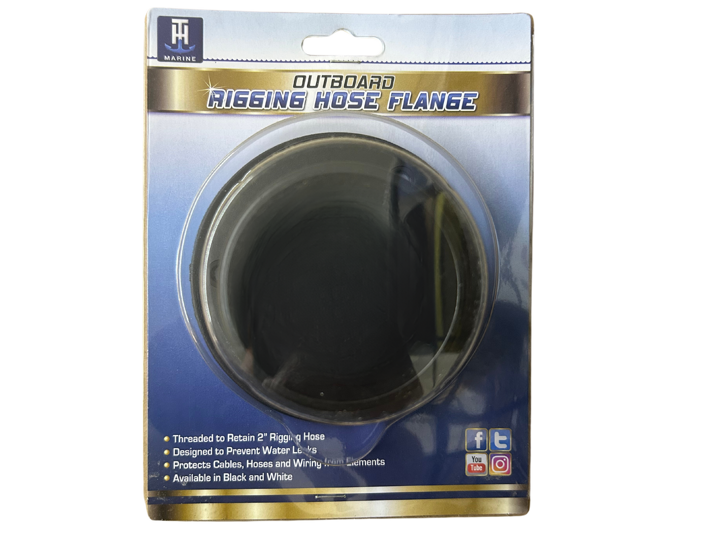 T-H Marine Outboard Rigging Hose Flange