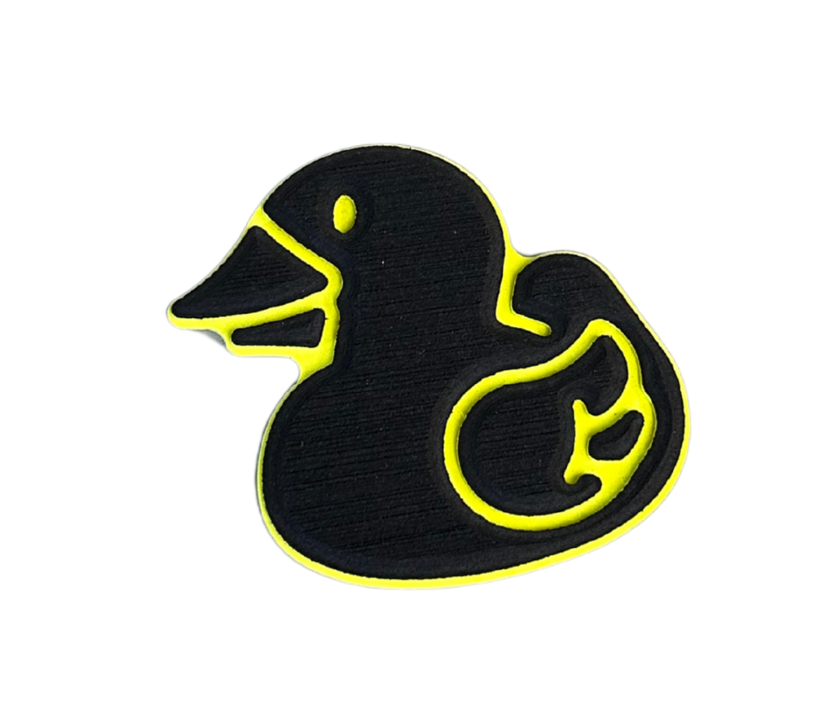 Next Level SeaDek® Duck Black over Sunburst Yellow