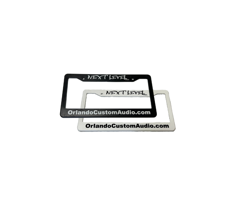 Next Level License Plate Covers