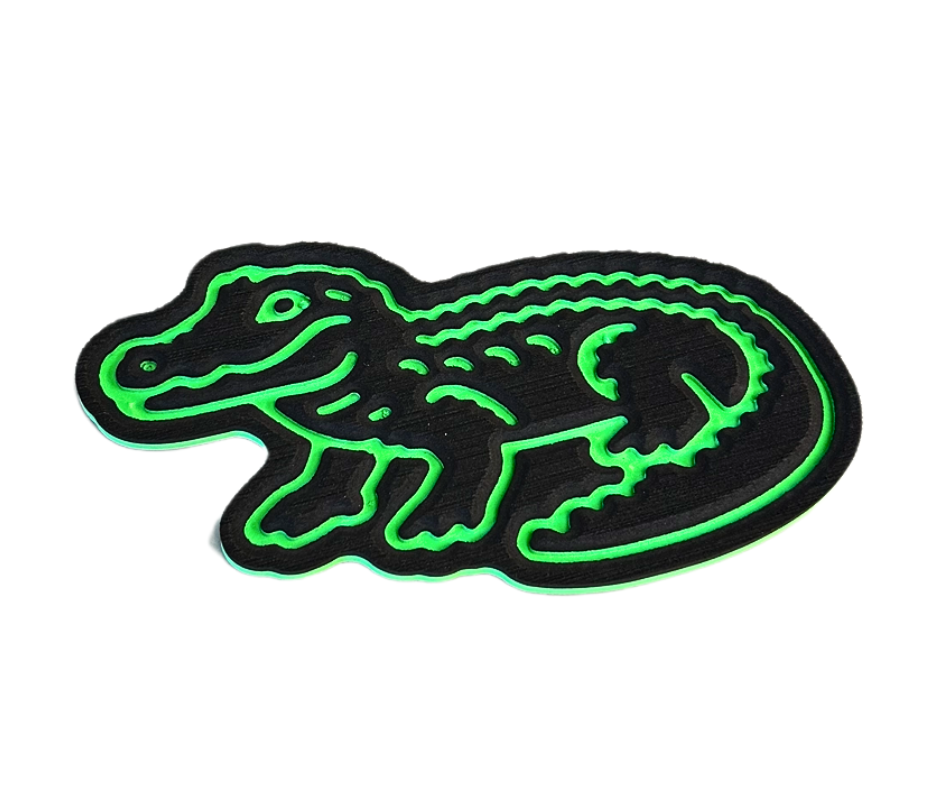 Next_Level_SeaDek®_Alligator Black over Island Green
