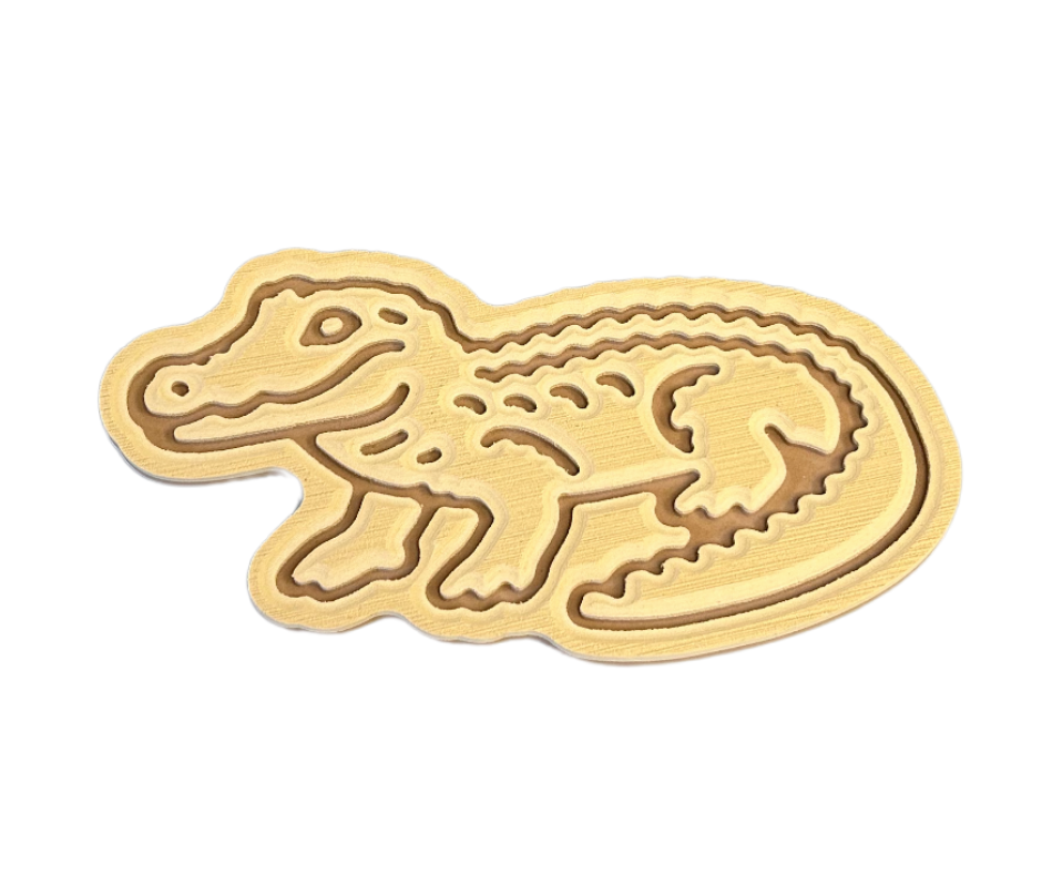 Next Level SeaDek® Alligator Camel over Mocha