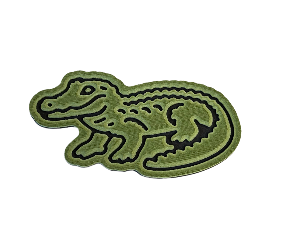 Next Level SeaDek® Alligator Olive Green over Black2