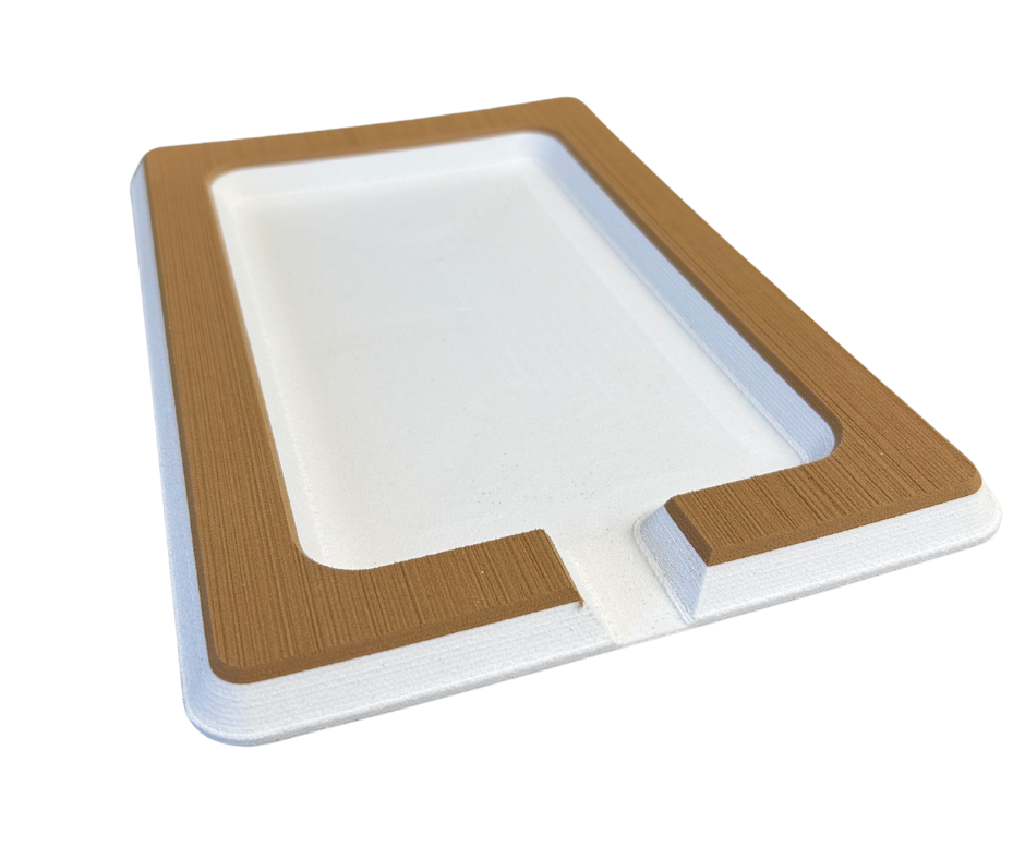 Next Level SeaDek® Dash Pad Mocha over White