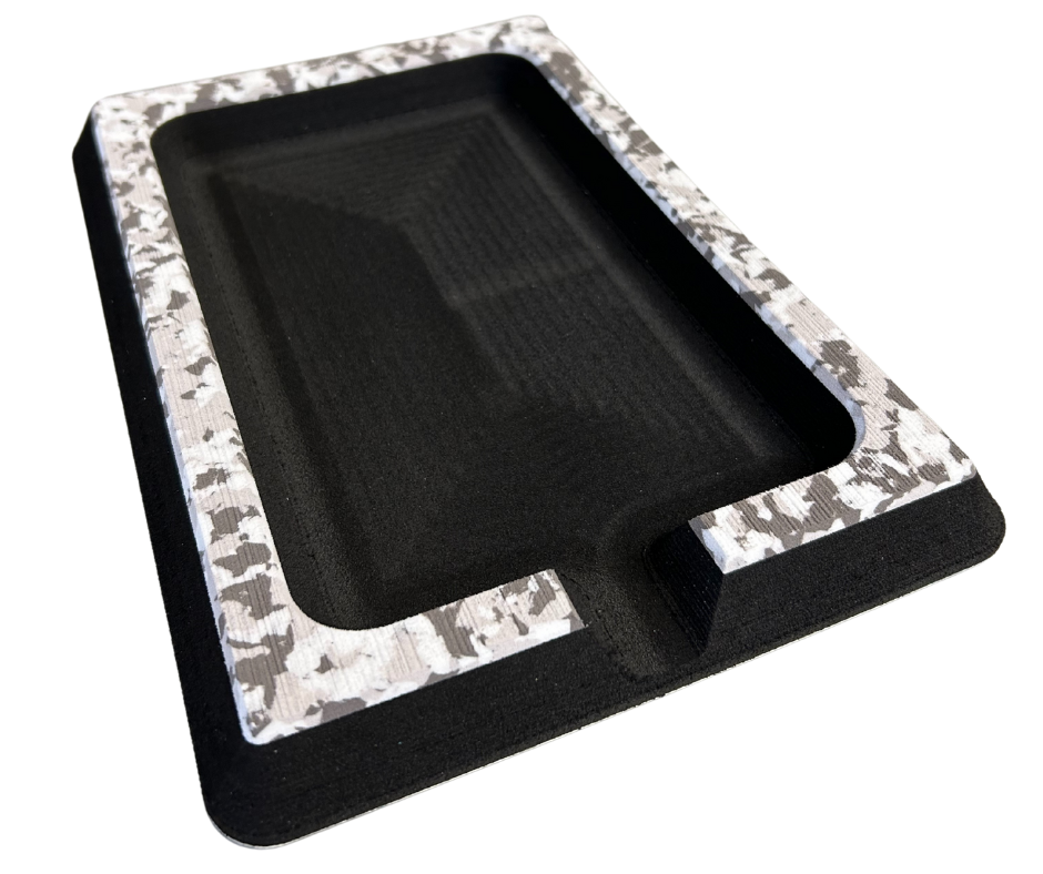 Next Level SeaDek® Dash Pad Snow Camo over Black