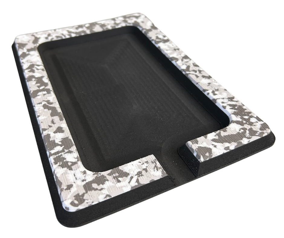 Next Level SeaDek® Dash Pad Snow Camo over Black 2