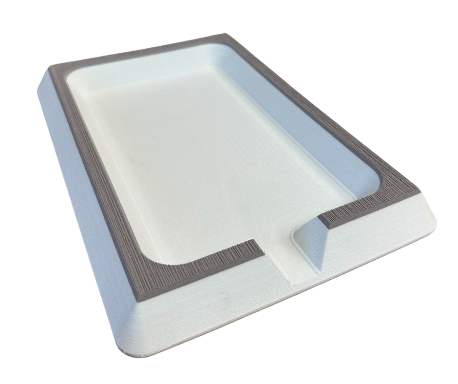 Next Level SeaDek® Dash Pad Storm Gray over Caribbean Blue