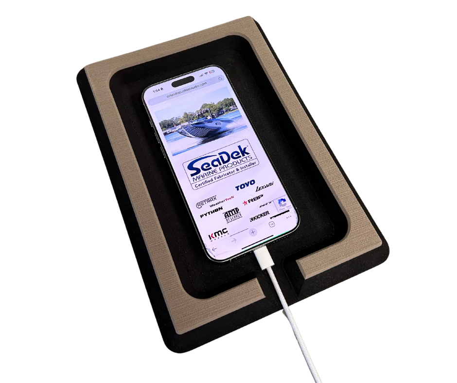 Next Level SeaDek® Phone on dash pad top