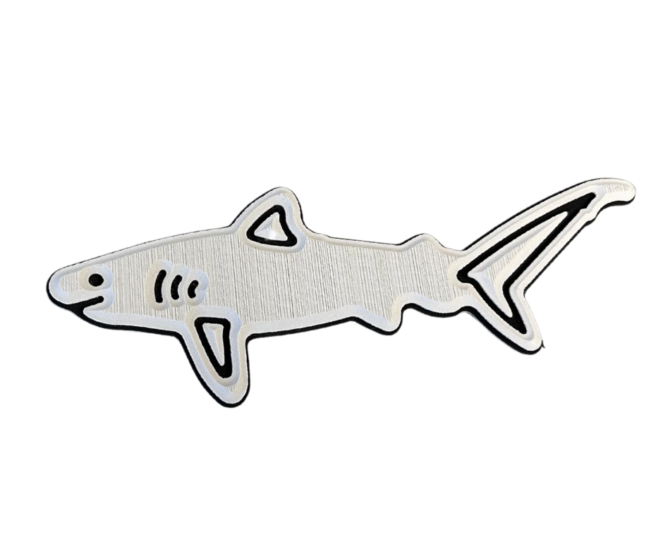 Next Level SeaDek® Shark Cool Gray over Black