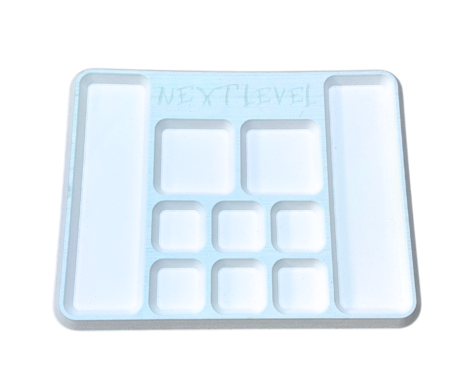 Next Level SeaDek® Tackle Pad Carbbean Blue over White