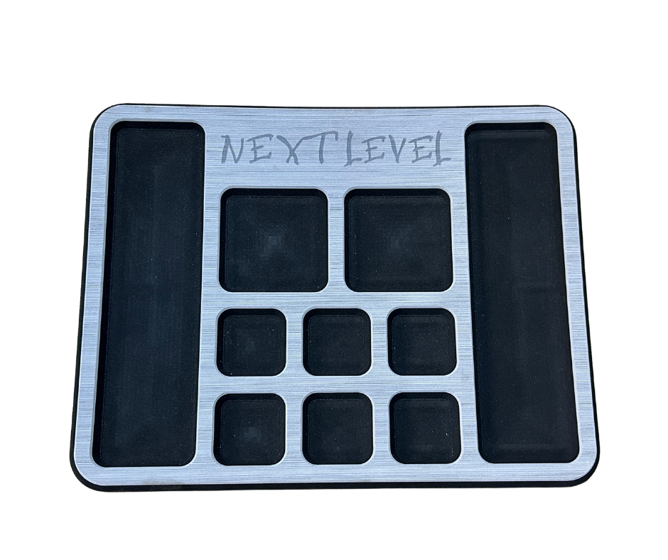Next Level SeaDek® Tackle Pad Storm Gray over Black 2