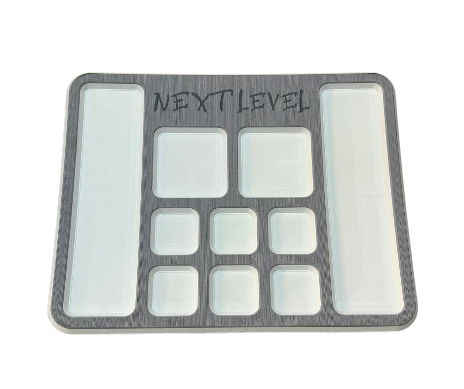 Next Level SeaDek® Tackle Pad Storm Gray over Cool Gray