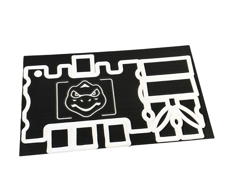 Next Level SeaDek® TurtleBox Kit Black over White (Turtle Head)