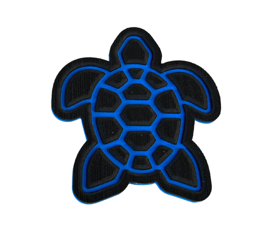 Next Level SeaDek® Turtle Black over Bimini Blue