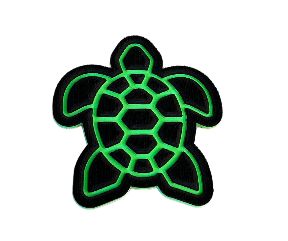 Next Level SeaDek® Turtle Black over Island Green