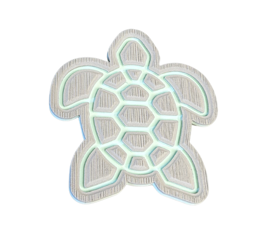 Next Level SeaDek® Turtle Cool Gray over Seafoam Green