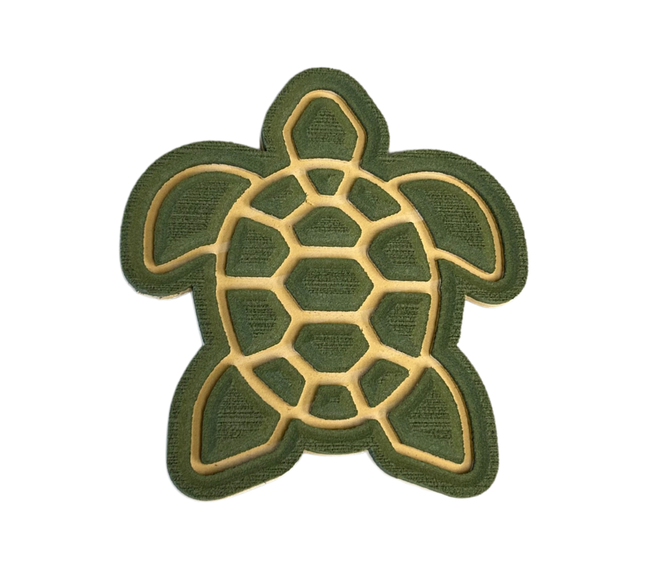 Next Level SeaDek® Turtle Olive Green over Camel