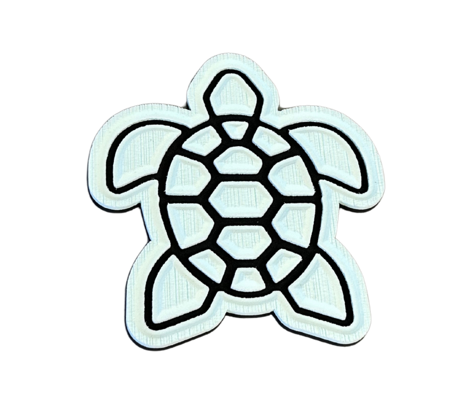 Next Level SeaDek® Turtle Seafoam Green over Black