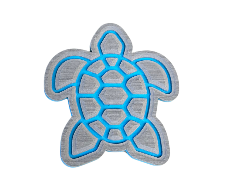 Next Level SeaDek® Turtle Storm Gray over Bahama Blue