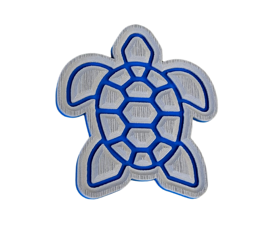 Next Level SeaDek® Turtle Storm Gray over Bimini Blue
