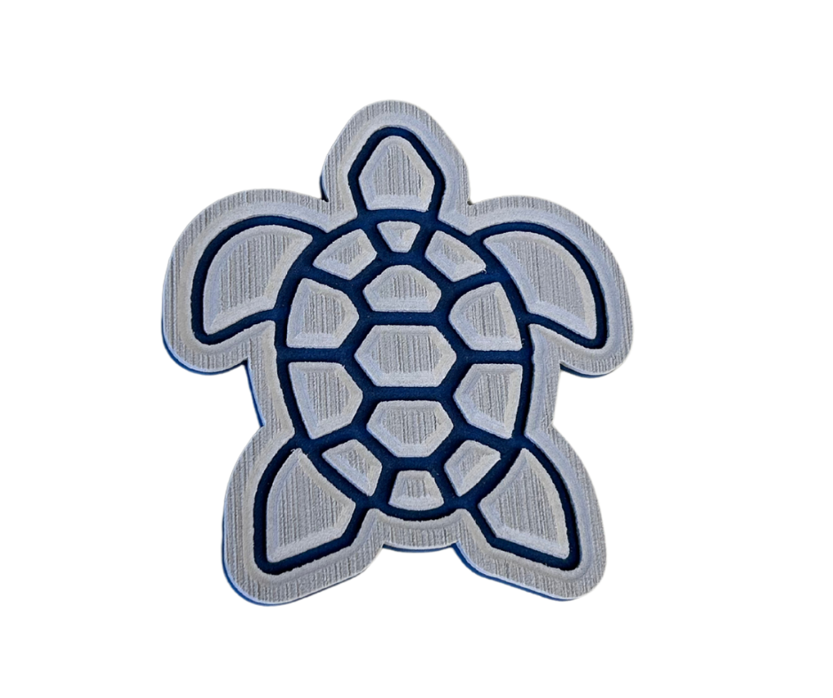Next Level SeaDek® Turtle Storm Gray over Navy Blue 2
