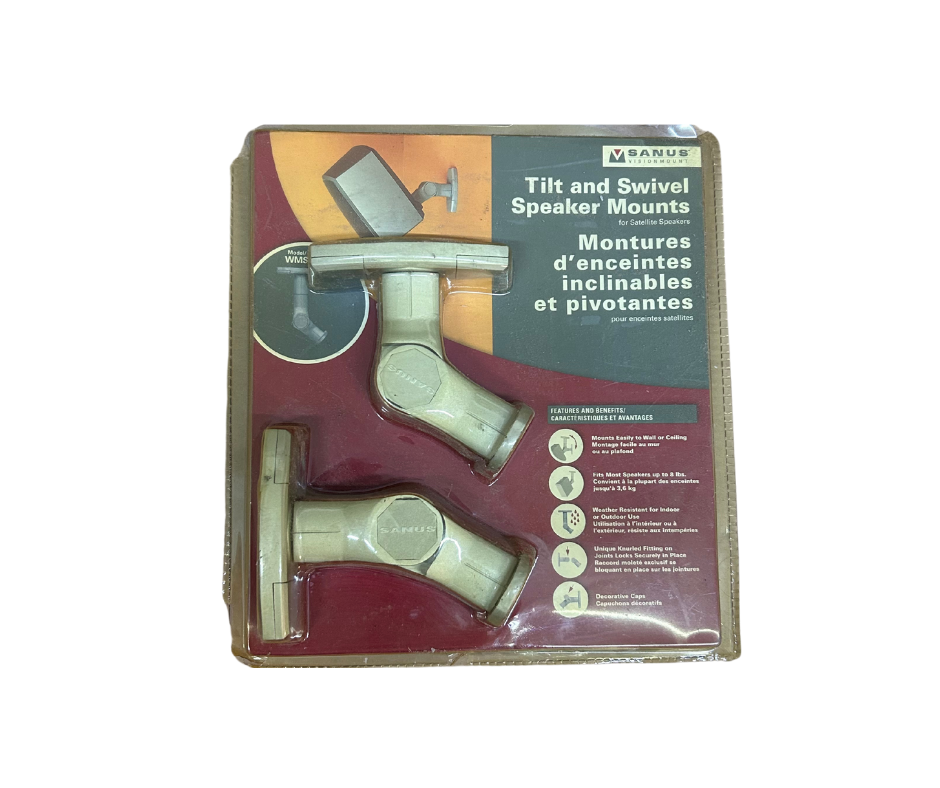 Sanus Tilt and Swivel Speaker Mounts