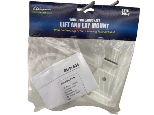 Shakespeare Lift and Lay Mount