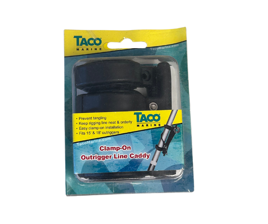 Taco Marine® Clamp-On Outrigger Line Caddy